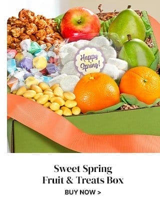 Sweet Spring Fruit & Treats Box