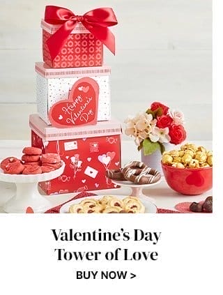 Valentine’s Day Tower of Love