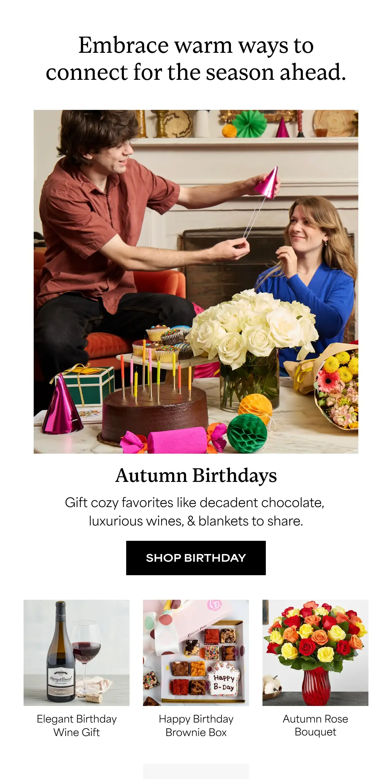 AUTUMN BIRTHDAY