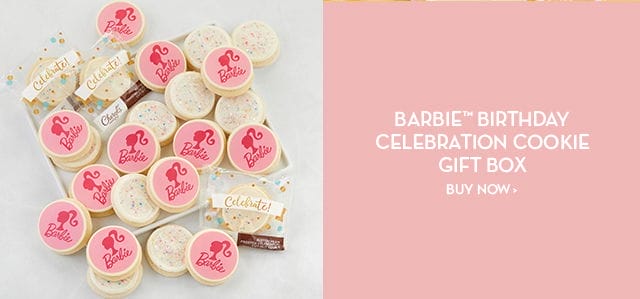 Barbie Birthday Celebration Cookie Gift Box