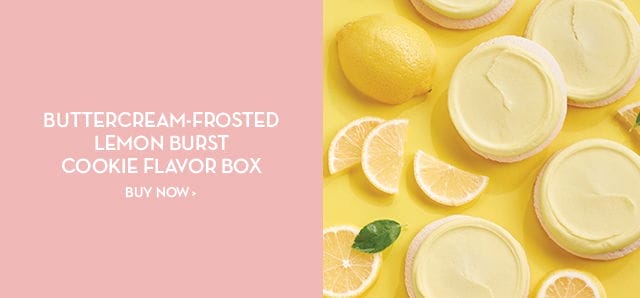 Buttercream Frosted Lemon Burst Cookie Flavor Box