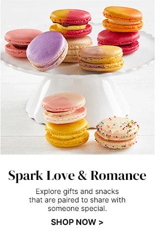 Spark Love & Romance - Explore gifts and snacks that are paired to share with someone special.