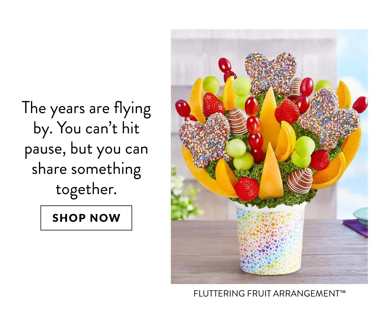 FLUTTERING FRUIT ARRANGEMENT