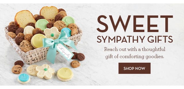 Sweet Sympathy Gifts - Reach out with a thoughtful gift of comforting goodies.