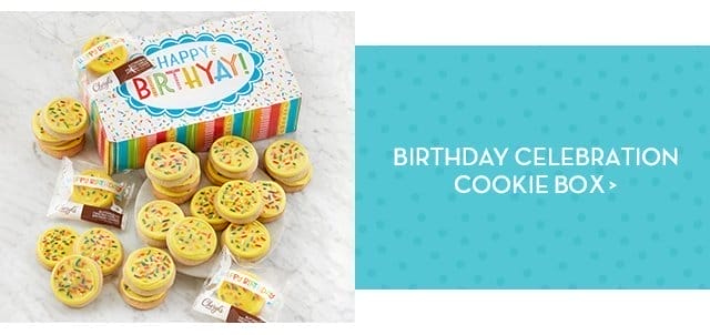 Birthday Celebration Cookie Box