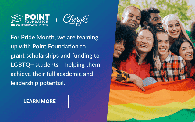 For Pride Month, we are teaming up with Point Foundation to grant scholarships and funding to LGBTQ+ students – helping them achieve their full academic and leadership potential. LEARN MORE >