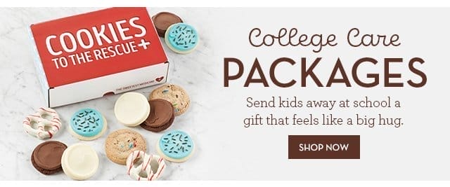 College Care Packages - Send kids away at school a gift that feels like a big hug.