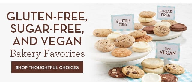 Gluten-Free, Sugar-Free, and Vegan Bakery Favorites - Shop Thoughtful Choices >