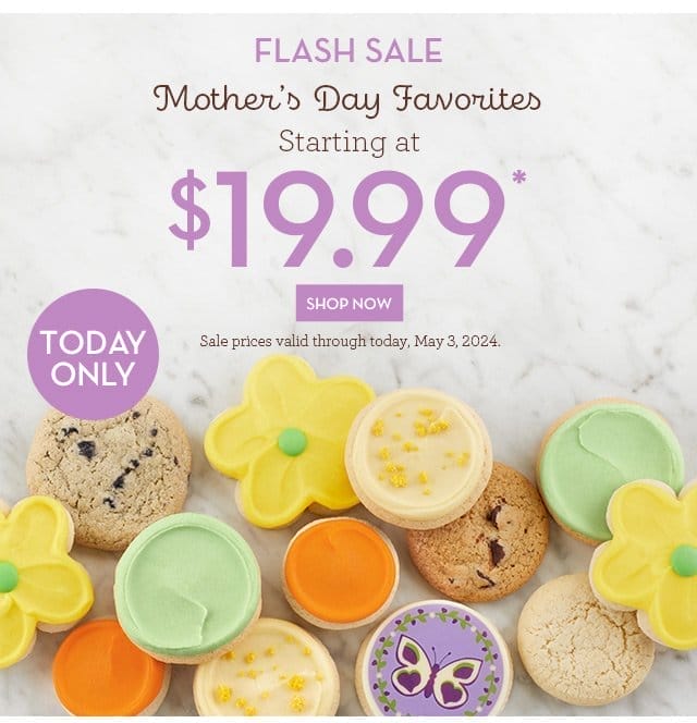 Flash Sale - Today Only - Mother's Day Favorites - Starting at \\$19.99