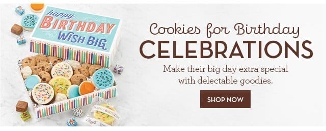 Cookies for Birthday Celebrations - Make their big day extra special with delectable goodies.