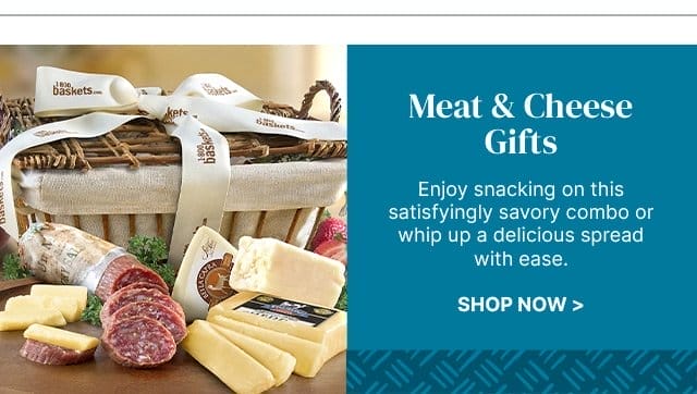 Meat & Cheese Gifts - Enjoy snacking on this satisfyingly savory combo or whip up a delicious spread with ease.