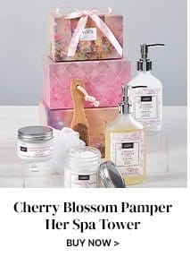 Cherry Blossom Pamper Spa Tower