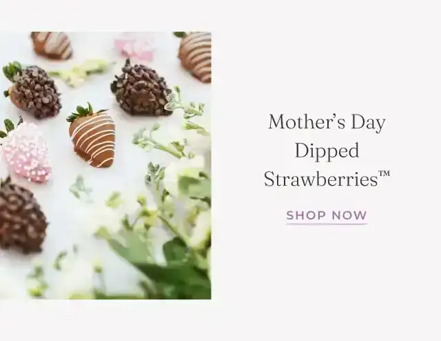 Mother's Day Dipped Strawberries