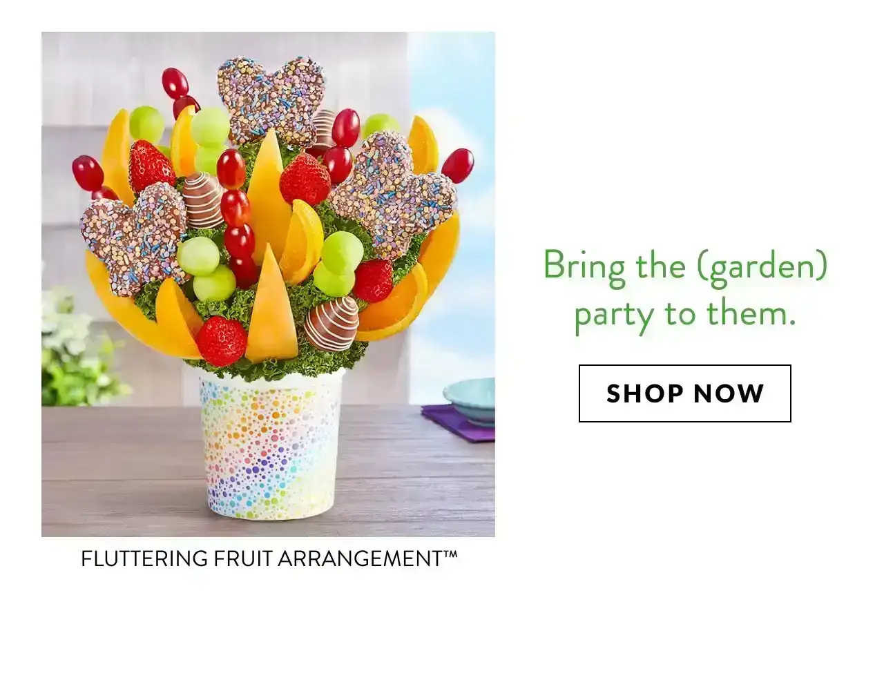 BRING THE GARDEN PARTY TO THEM