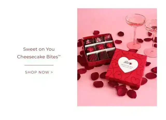 SWEET ON YOU CHEESECAKE BITES