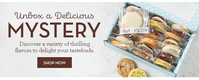 Unbox a Delicious Mystery - Discover a variety of thrilling flavors to delight your tastebuds.