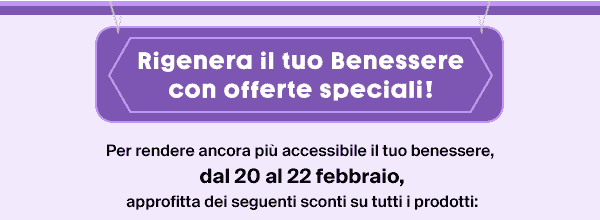 Rigenera il tuo tuo benessere