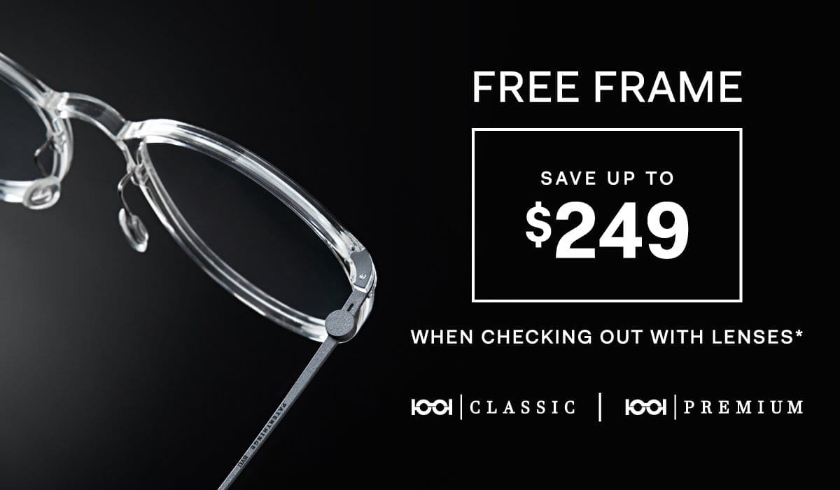 Free Glasses Frame Offer