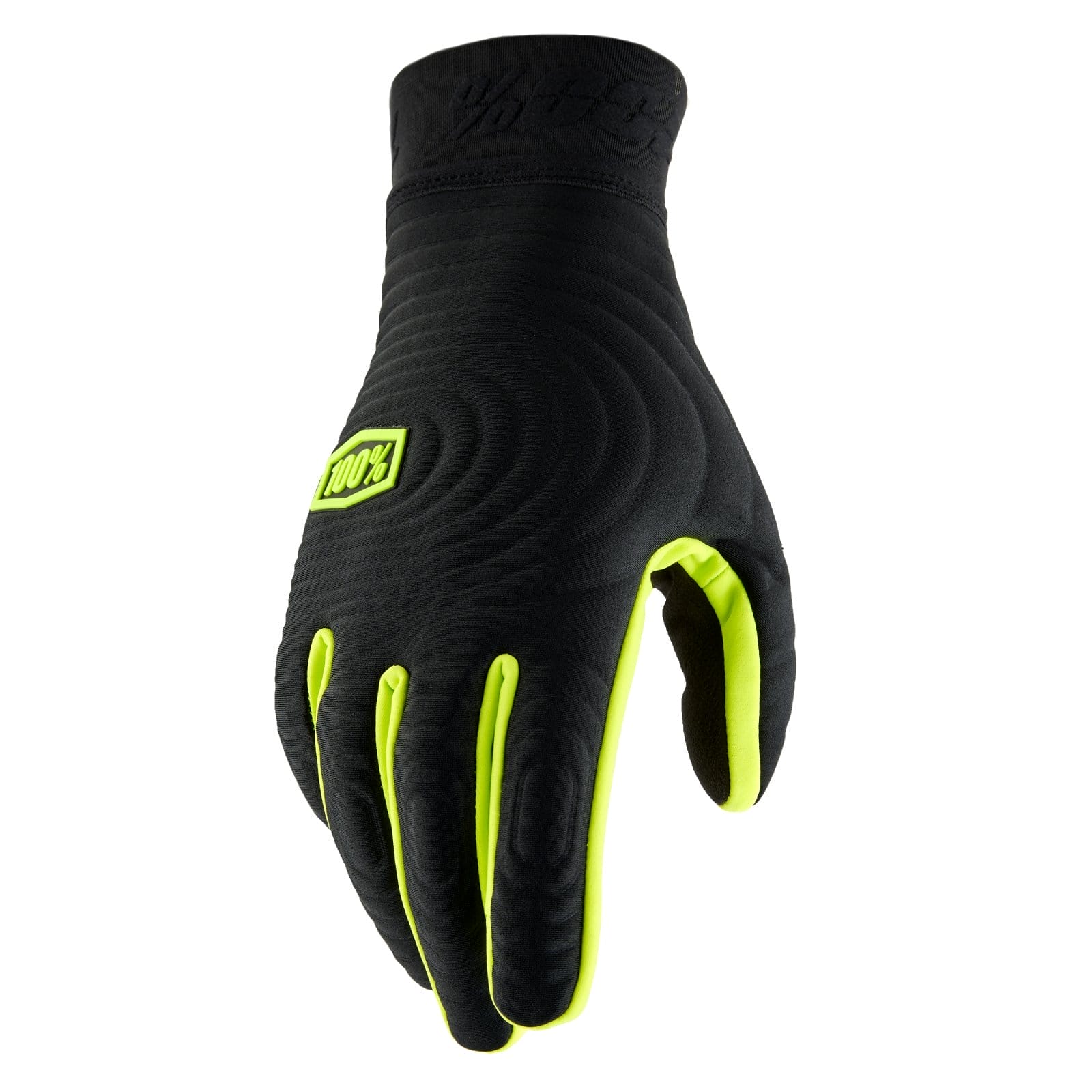 BRISKER XTREME Gloves Moto/MTB Black/Fluo Yellow