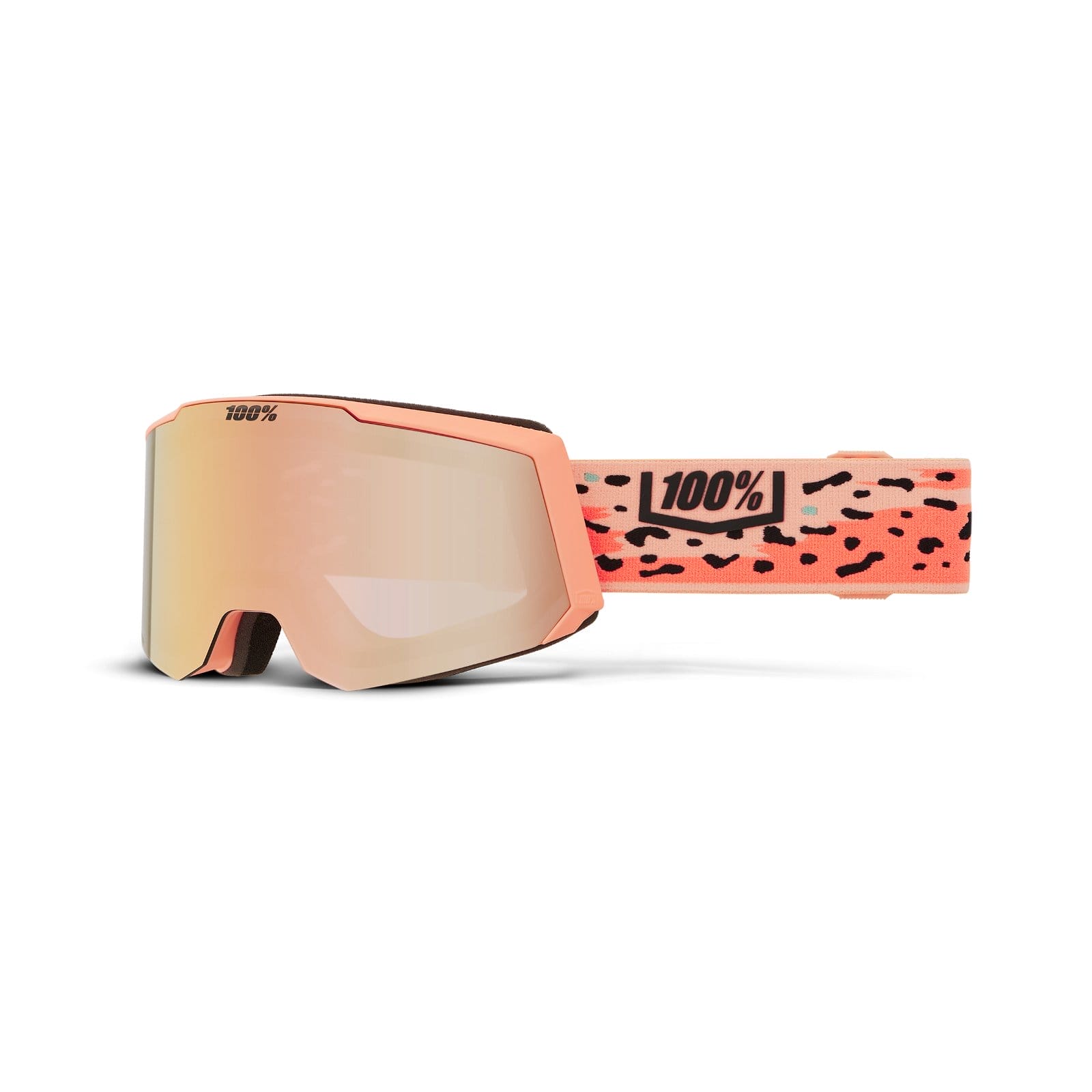 SNOWCRAFT S Goggle Snow Safari//HiPER® Peach Mirror w/ Bonus HiPER® Pink/Turquoise ML Mirror