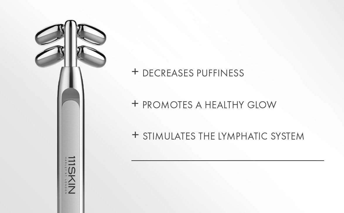 SCULPTING FACIAL ROLLER | Invigorating And Cooling Facial Tool With Rotating Rollers To Lift, Firm And Sculpt The Face.