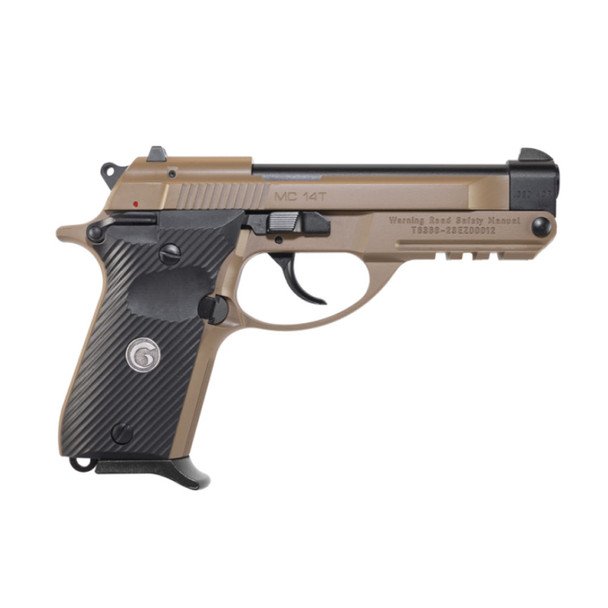 EAA Girsan MC 14T Tip-Up .380 ACP 3.81in 13rd FDE Semi-Automatic Pistol