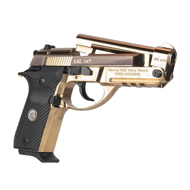 EAA MC 14T .380 Auto 3.8in 13rd Gold Semi-Automatic Pistol