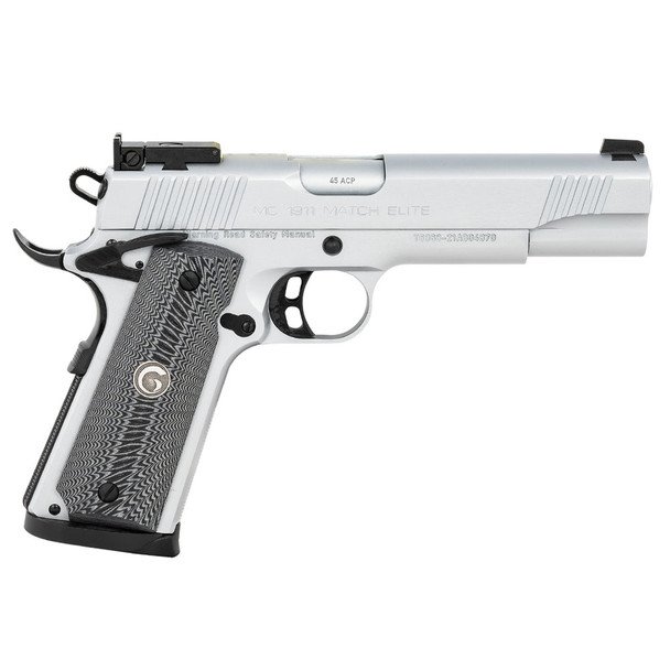 EAA MC1911 MATCH ELITE: GOV'T MATCH 1911 S/A PISTOL, 45ACP, 8+1, 5"