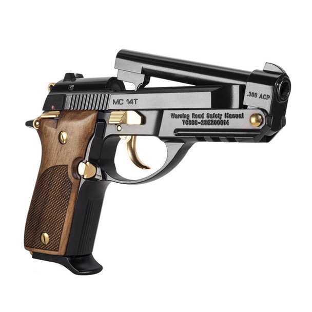 EAA MC 14T .380 Auto 3.8in 13rd Gold/Black Semi-Automatic Pistol