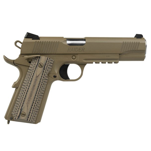 TISAS 911 Raider 9mm 5in 2x 9rd Mags FDE Cerakote Pistol