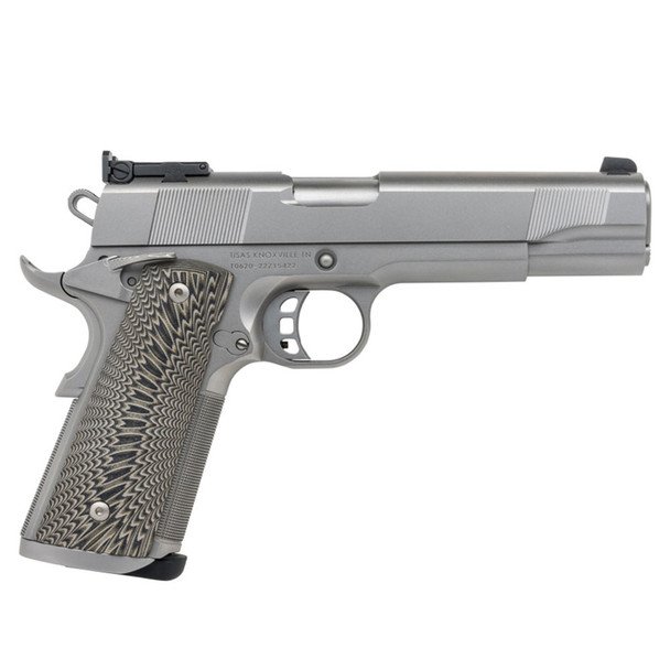 TISAS 911 Match 45 ACP 5in 2x 8rd Mags Blasted Stainless Steel Pistol