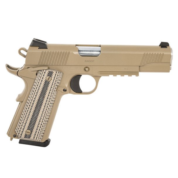 TISAS 1911 Raider 45 ACP 5in 2x 8rd Mags FDE Cerakote Pistol