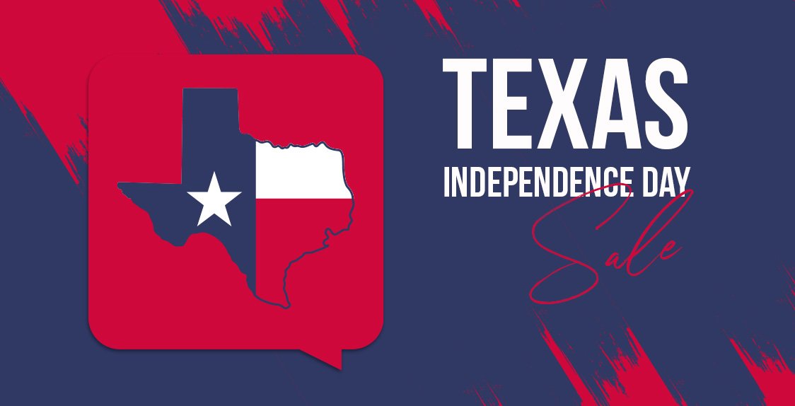 Texas Independence Day SALE