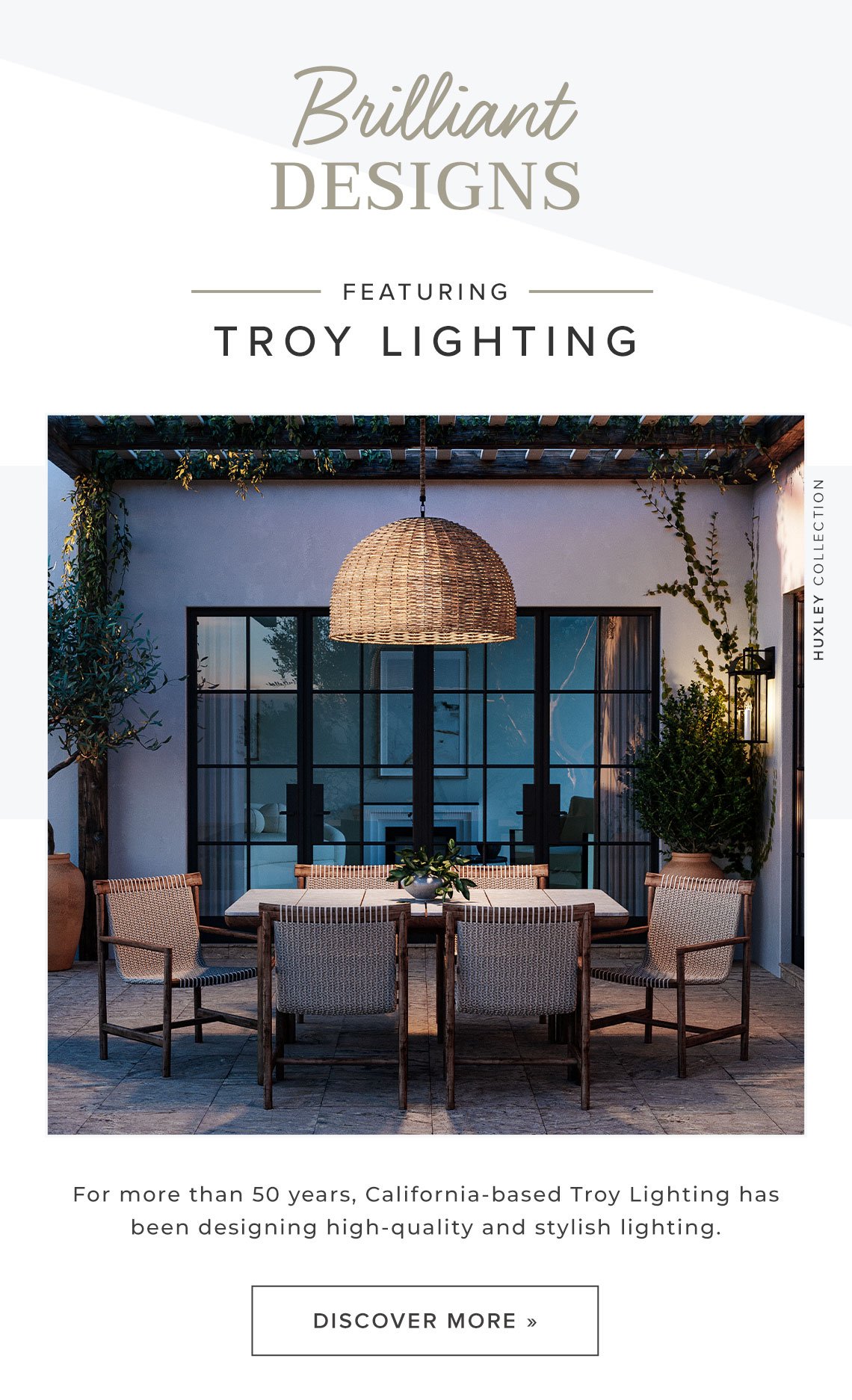 Brilliant Designs by Troy Lighting