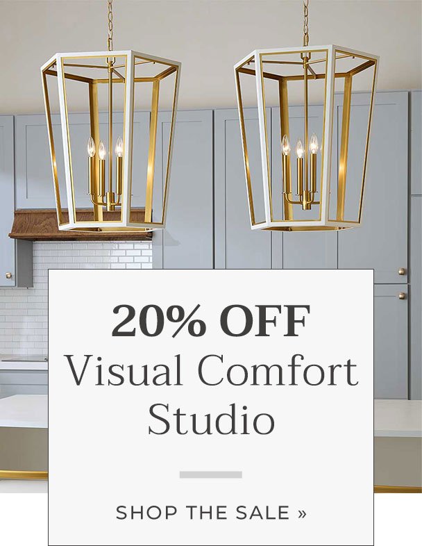 Save big on styles from Visual Comfort Studio Collection