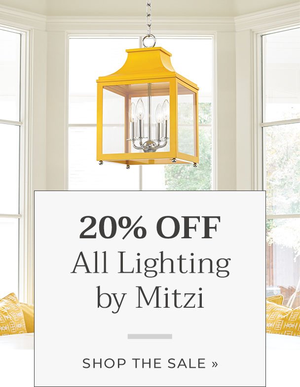 Save big on styles from Mitzi