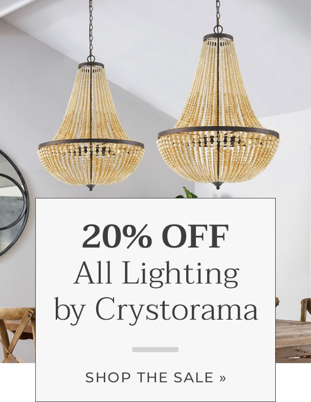 Save big on styles from Crystorama