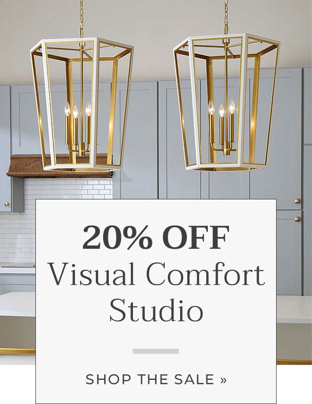 Save big on styles from Discover new favorites from Visual Comfort Studio Collection