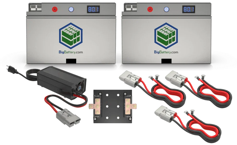 Image of BigBattery 72V 56Ah FALCON - Golf Cart Complete Kit