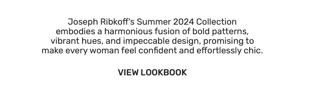 Joseph Ribkoff Summer Lookbook