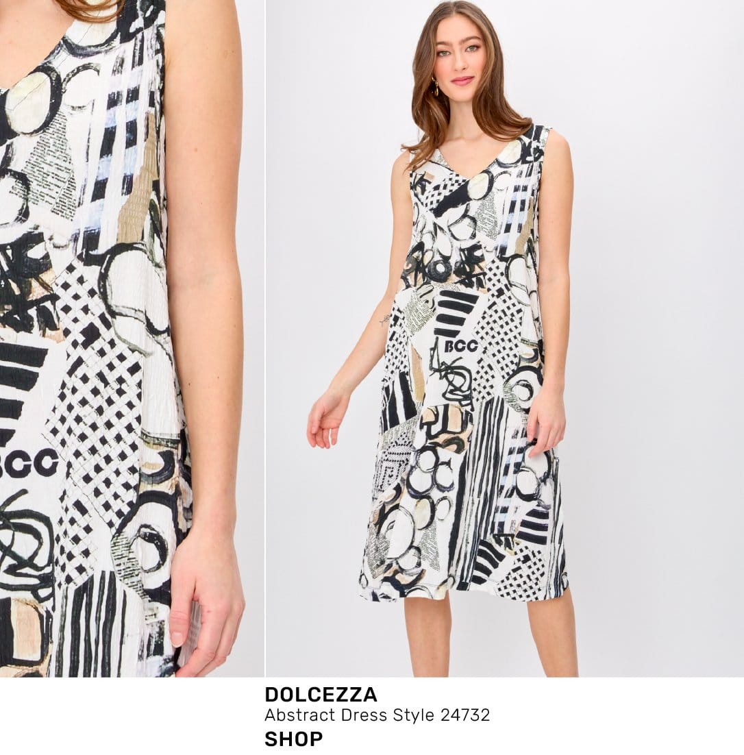 Abstract Dress Style 24732