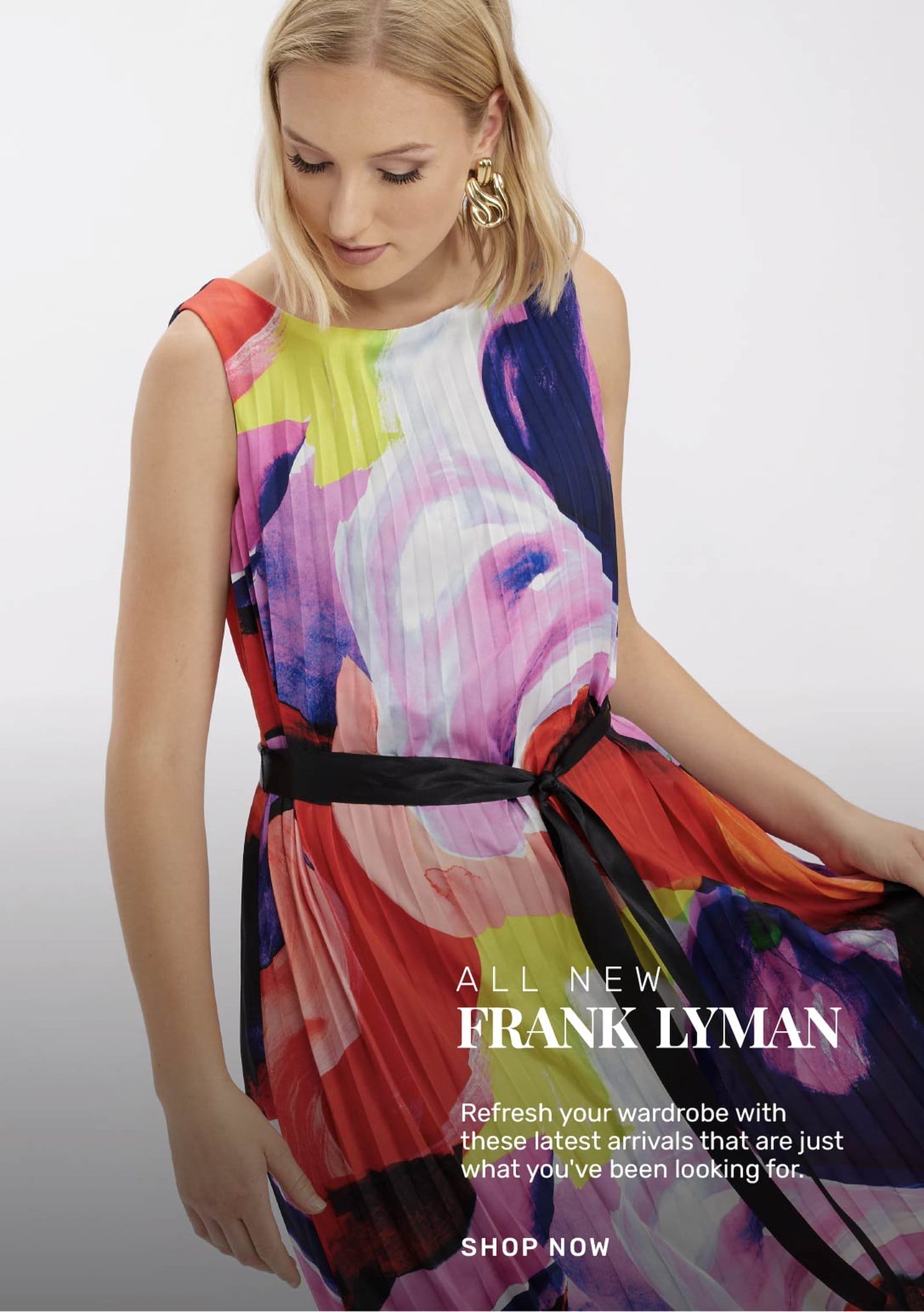 Frank Lyman New Arrivals