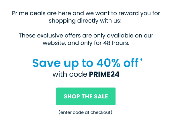 Save up to 40% off