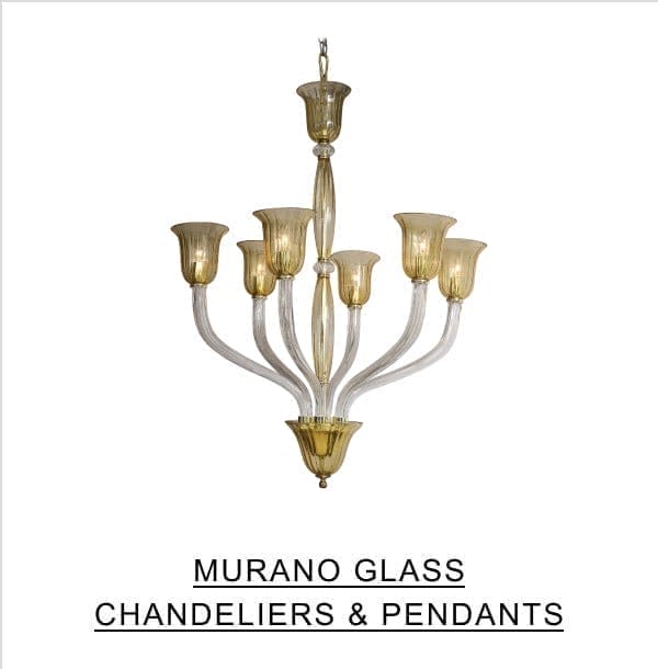 Murano Glass Chandeliers & Pendants