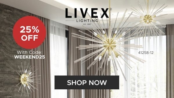 Livex Lighting 25%Off 