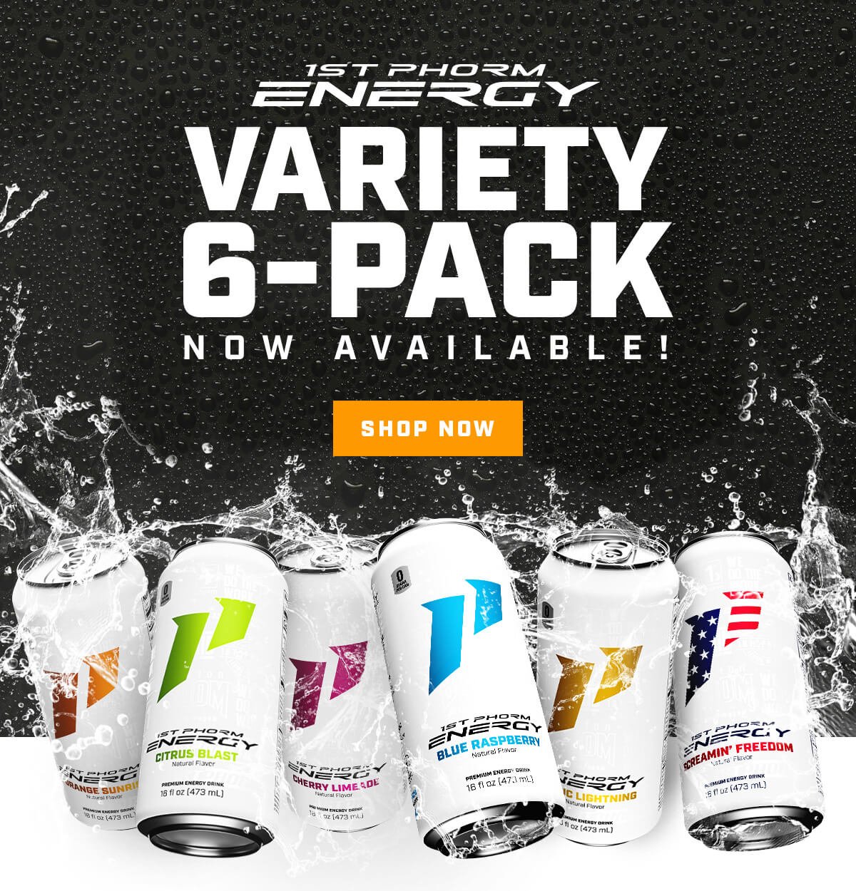 1st Phorm Energy - Variety 6-pack