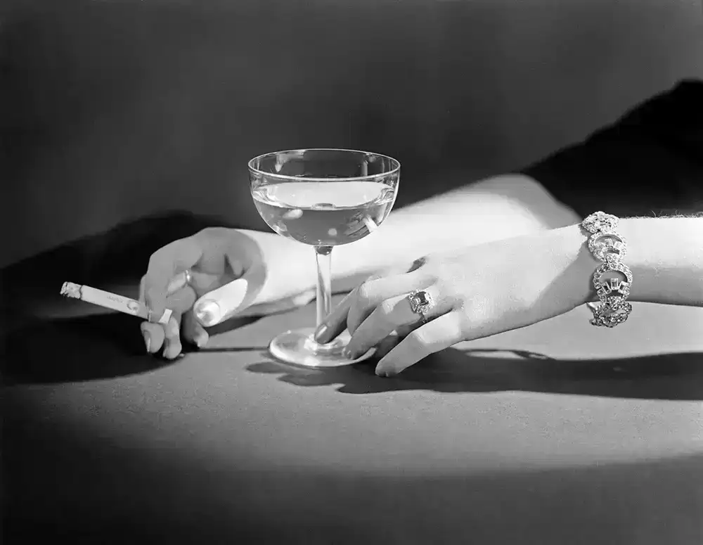 Image of Untitled (Champagne & Cigarette)