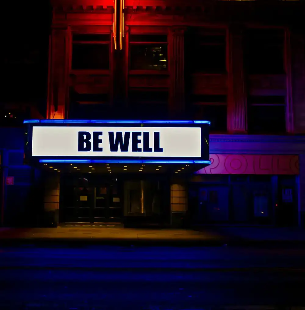 Image of "Be Well'' (Apollo Theater) 2020 Harlem, NYC