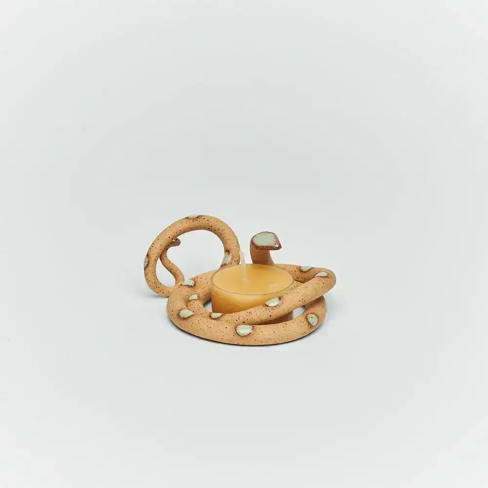 Image of Ceramic Snake Tealight