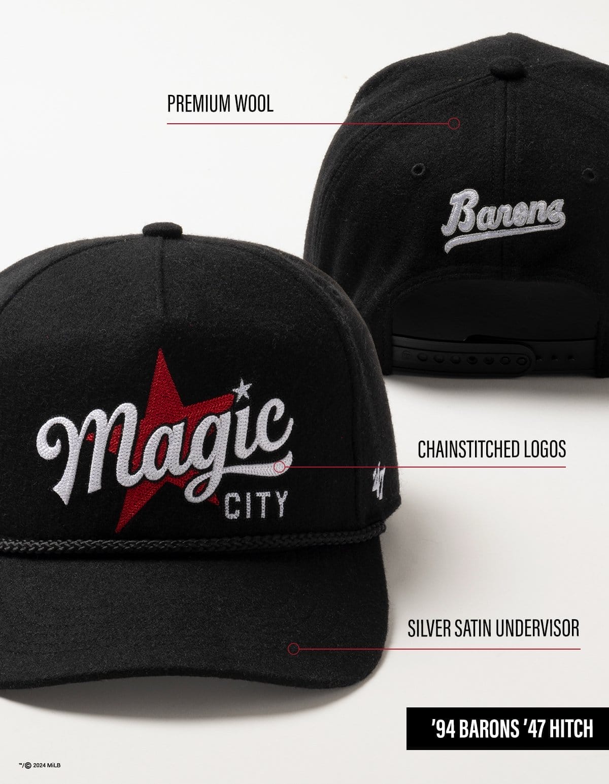 SHOP THE BARON'S ALTERNATE LOGO 'MAGIC CITY'